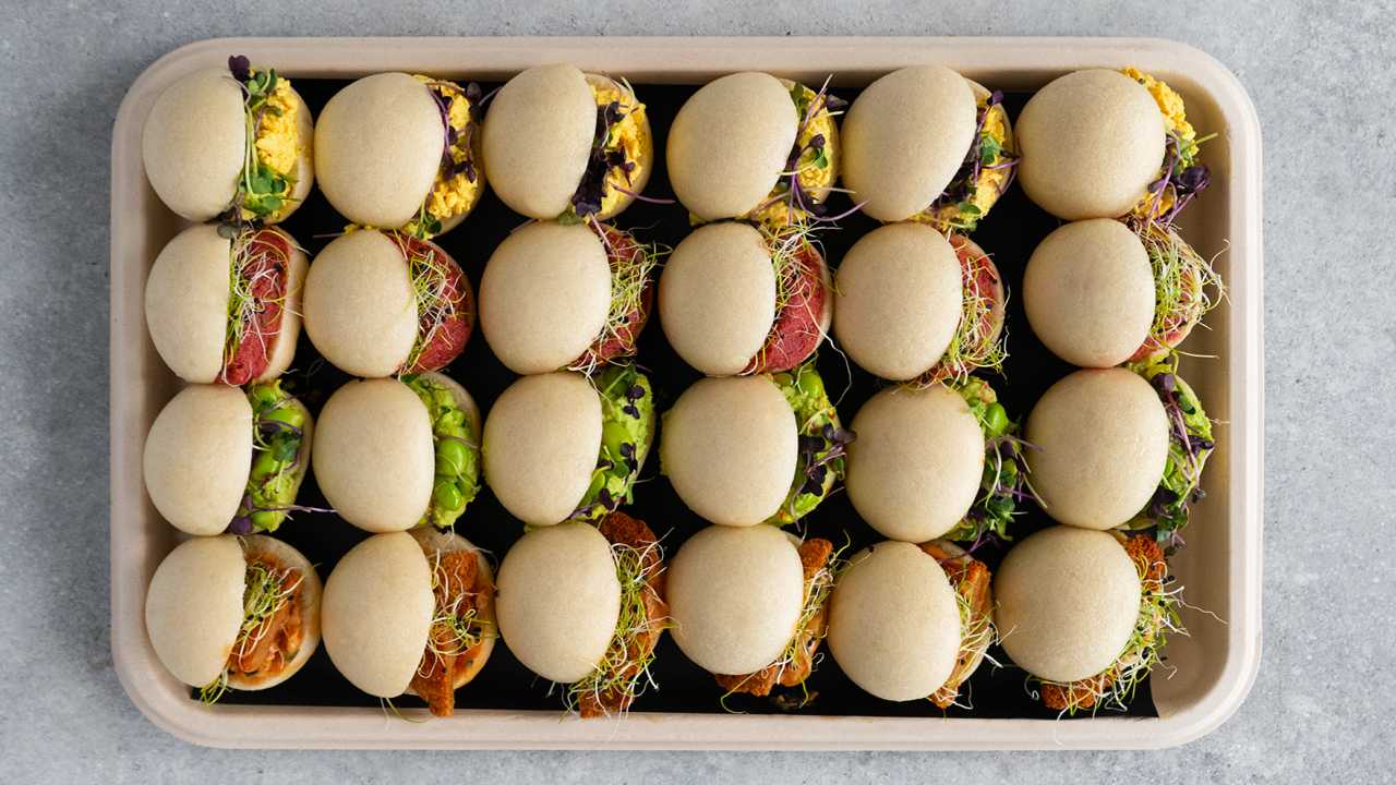 Bao Bun Platte