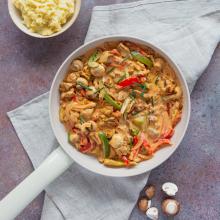 Goulasch Stroganoff avec Planted