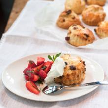 Englische Cranberry-Scones