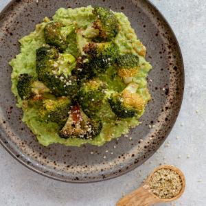 Roasted & mashed broccoli