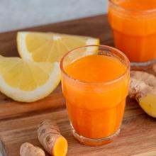 Shot curcuma-gingembre