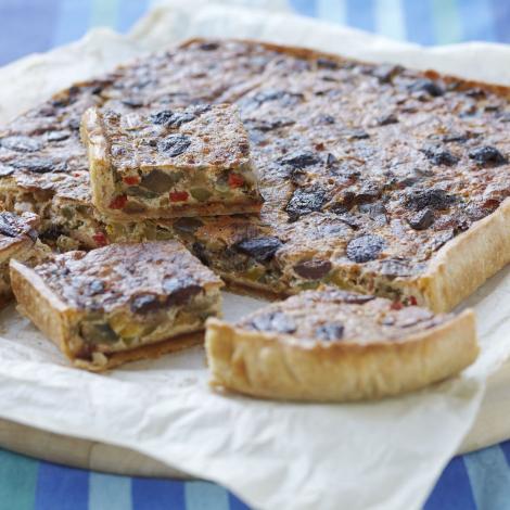 Mediterrane Gemüse Quiche