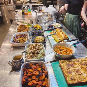 Feine Buffet-Auswahl