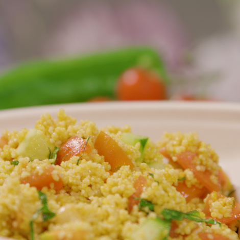 Salade de couscous à l'orientale