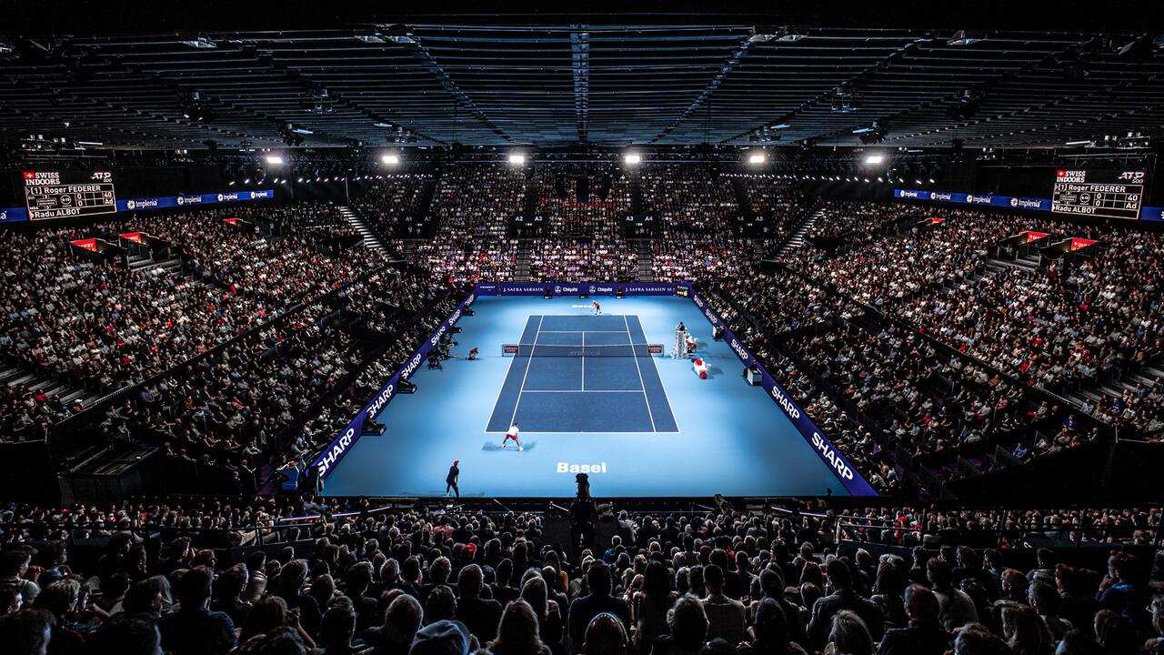 tibits an den Swiss Indoors Basel