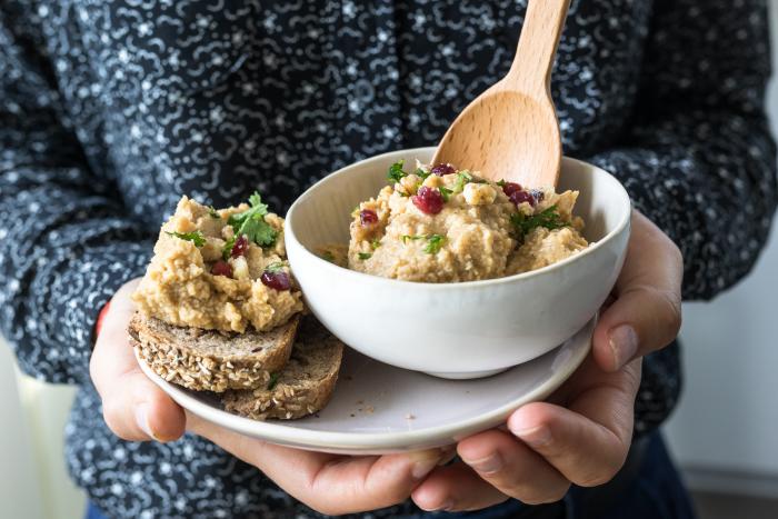 Crostini mit Linsen Parfait