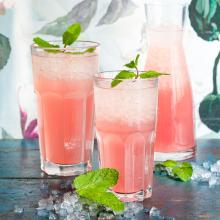 Limonade au grapefruit