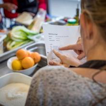 Kochen im Food Truck