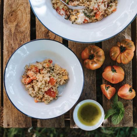 Salade de quinoa péruvienne