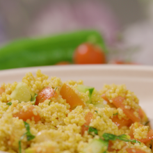 Salade de couscous à l'orientale