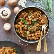 Seitan bourguignon