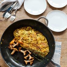 Vegane Kräuteromelette