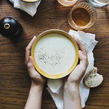 Petersilienwurzel Suppe