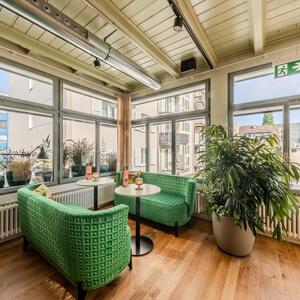 Inspirierende und gemütliche Atmosphäre