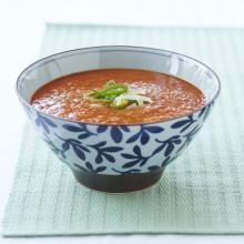 Tomatensuppe mit Zitronengras und Kokosmilch